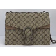 Gucci GG Supreme Canvas Dionysus Medium Shoulder Bag 403348/400235 Camel