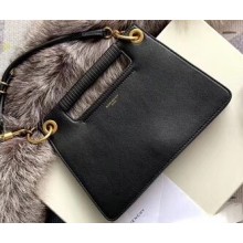 Givenchy Small Whip Bag in Smooth Leather Black 2019