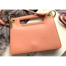Givenchy Small Whip Bag in Smooth Leather Pink 2019