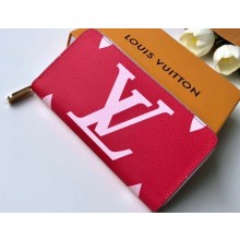 Louis Vuitton Monogram Canvas Zippy Wallet M67550 Rouge 2019