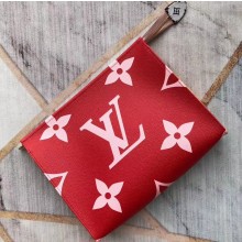Louis Vuitton Monogram Canvas Toiletry Pouch 26 Bag M47542 Rouge 2019