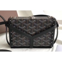 Goyard Minaudiere Trunk Case Bag Black 2019