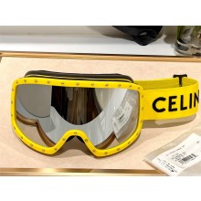 Celine ski goggles yellow 2023