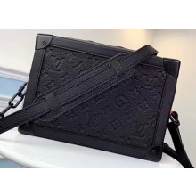 Louis Vuitton Taurillon Monogram Soft Trunk Bag M53288 Black 2019