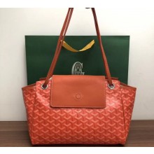 Goyard Rouette Shoulder Tote Bag Orange