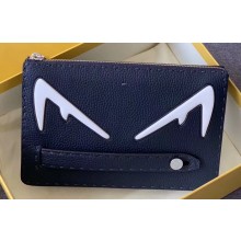 Fendi Romano Bag Bugs Slim Pochette Pouch Clutch Bag Blue/White Diabolic Eyes 2019