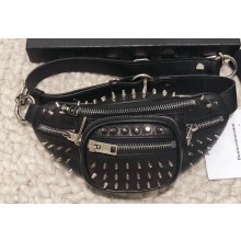 Alexander Wang Attica Fanny Pack Mini Bag Studs Black 2019
