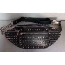 Alexander Wang Attica Fanny Pack Medium Bag Studs Black 2019