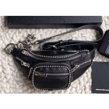 Alexander Wang Attica Fanny Pack Mini Bag Ballchain Black 2019