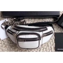Alexander Wang Attica Fanny Pack Mini Bag Ballchain White 2019