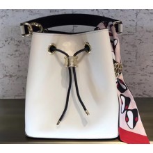 Bvlgari B.zero1 Bucket Bag White/Black 2019