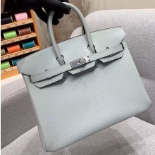 Hermes Birkin 25cm Bag in Original Epsom Leather Glacier Gray