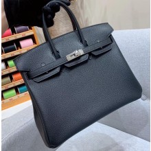 Hermes Birkin 25cm Bag in Original Togo Leather Black