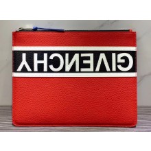 Givenchy Calfskin Large Pouch Clutch Bag 26