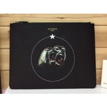 Givenchy Calfskin Large Pouch Clutch Bag 19