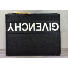 Givenchy Calfskin Large Pouch Clutch Bag 27