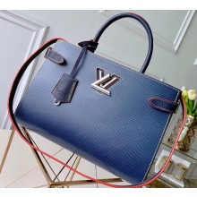 Louis Vuitton Epi Leather Twist Tote Bag M54980 Indigo