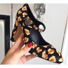 Dolce & Gabbana Leopard Print Pony Hair Pumps 02 2019