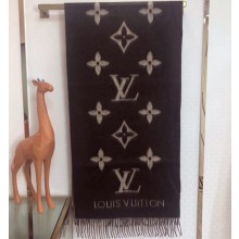 Louis Vuitton Reykjavik Scarf 185x45cm Coffee