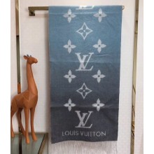 Louis Vuitton Reykjavik Scarf 185x45cm M70868 Gradient Bleu Rose
