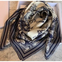 Dior Silk Scarf 90x90cm 02 2019