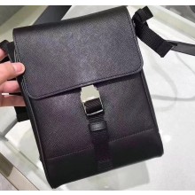 Prada Saffiano Leather Shoulder Bag 2VD019 Black 2019