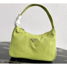 Prada Nylon Hobo Bag MV515 Green 2019
