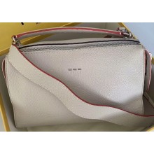 Fendi Leather Lei Selleria Bag Creamy