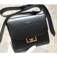 Givenchy Small Eden Messenger Bag in Smooth Leather Black 2019