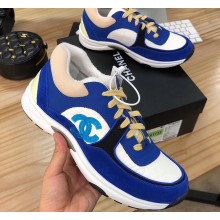 Chanel CC Logo Leather Sneakers G34360 19