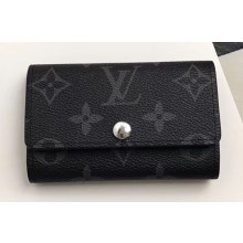 Louis Vuitton 6 Key Holder Monogram Eclipse Canvas