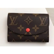 Louis Vuitton Rosalie Coin Purse Monogram Canvas Orange