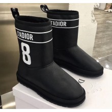 Dior J'adior 8 Snow Boots Black 2019