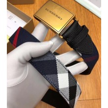 Burberry Width 3.5cm Leather Belt BUR13