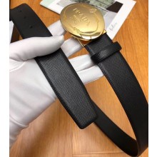 Prada Width 3.5cm Leather Belt P02
