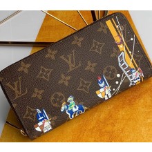 Louis Vuitton Zippy Wallet Monogram Canvas Print