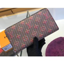 Louis Vuitton Zippy Wallet M68662 Monogram LV Pop Pink