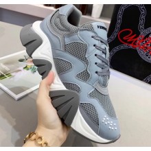 Versace Squalo Women/Men Sneakers Gray 2019