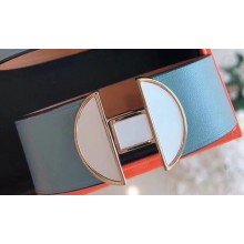 Hermes 2002 Narrow Bracelet Blue