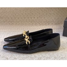 Saint Laurent Chris Black Patent Leather 1105-2024