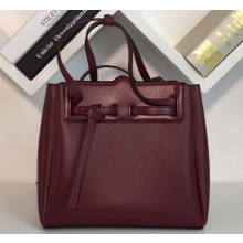 Loewe Boxcalf Lazo Mini Bag Burgundy 2019