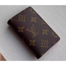 Louis Vuitton Monogram Canvas Pocket Organizer Wallet M68905 2019