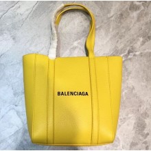 Balenciaga Everyday Mini Shopping Tote XXS Bag Yellow