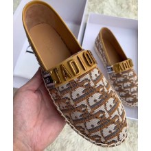 Dior Oblique J'adior Espadrilles Brown 2019