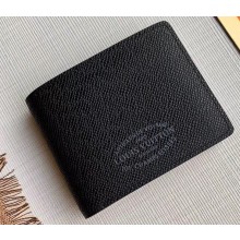 Louis Vuitton Malletier Multiple Wallet Taiga leather Black M30380