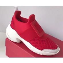 Roger Vivier Viv' Run Sneakers Red 2019