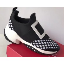 Roger Vivier Viv' Run Sneakers Black/White 2019