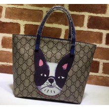 Gucci Children's GG Supreme Tote Bag 410812 Print 06