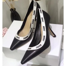 Dior Heel 9.5cm J'Adior Pumps in Lambskin Black 2020