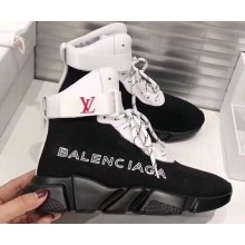 Balenciaga x Louis Vuitton High-top Sneakers 01 2020